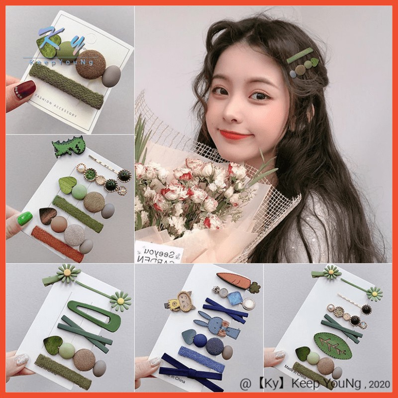 Cô gái hàn quốc trở lại đầu bị gãy kẹp tóc trong kẹp tóc mũ cài tóc mái ngố kẹp tóc nữ kẹp bên trên đầu kẹp tóc kẹp phụ kiện tóc