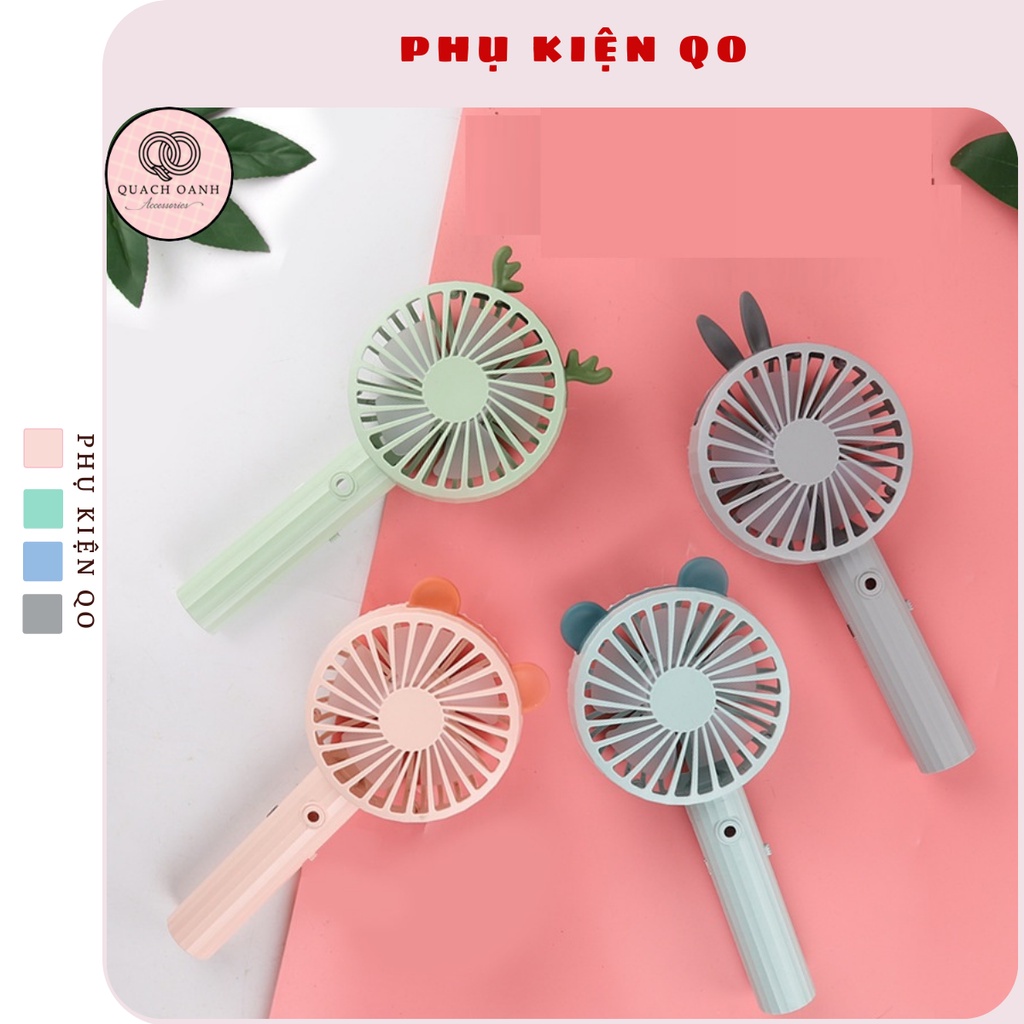 Quạt mini cầm tay phun sương làm mát - QUAT90