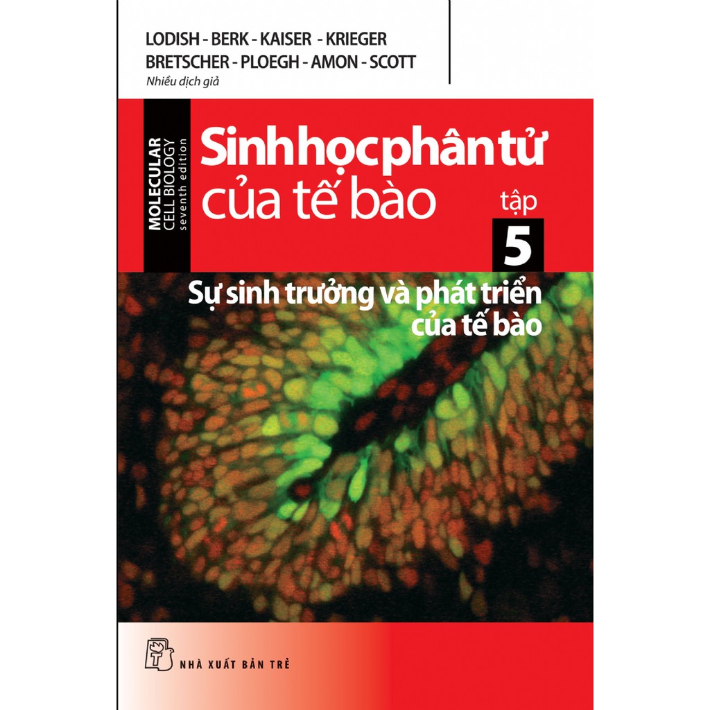 Sách: Sinh học phân tử của tế bào - Tập 05: Sự sinh trưởng và phát triển của tế bào