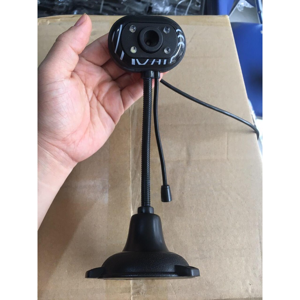 Webcam Chân Cao có mic dùng cho máy tính có tích hợp mic và đèn Led trợ sáng | BigBuy360 - bigbuy360.vn