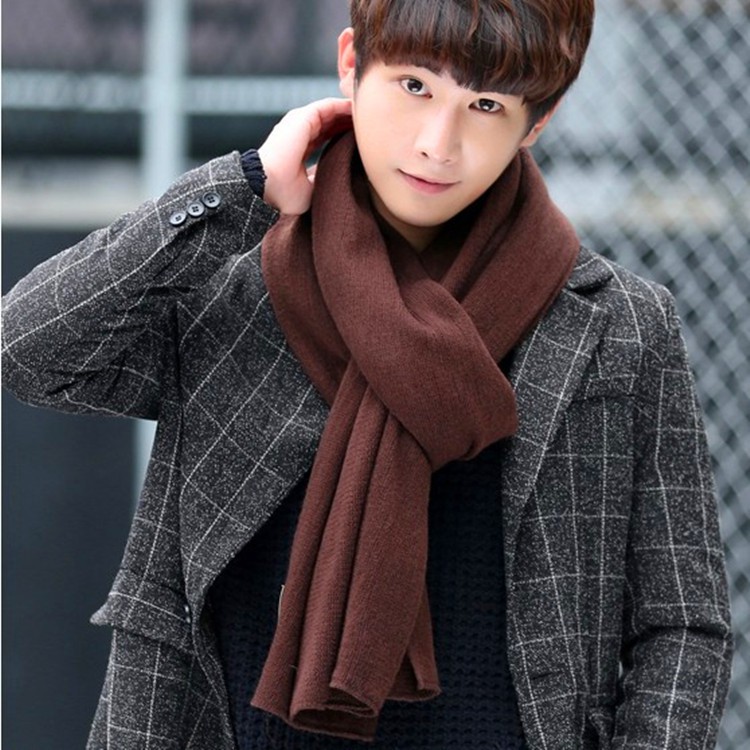 Khăn Nam Len Dạ Style Hàn Quốc Dành Cho Cả Nam