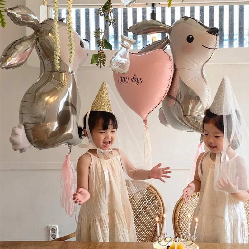 Bong Bóng Hình Hoạt Hình Trang Trí Tiệc Sinh Nhật Cho Bé
