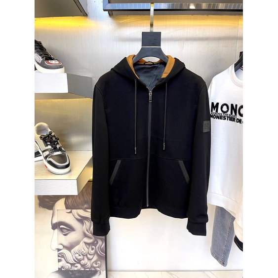 Áo khoác nỉ nam cao cấp Burberry BBR kiểu dáng trẻ trung, năng động