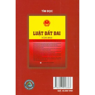 Sách - Luật Đất Đai (Sửa Đổi, Bổ Sung Năm 2018)