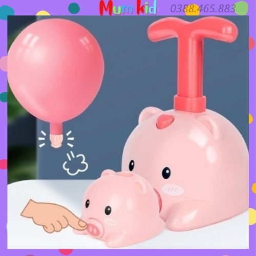 Đồ chơi trẻ em xe bơm bóng bay cho bé vui nhộn MUMKID 06