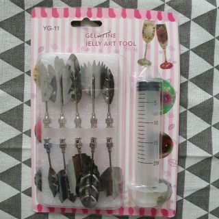 Bộ 10 kim làm rau câu 3D + tặng kèm 1 ống bơm