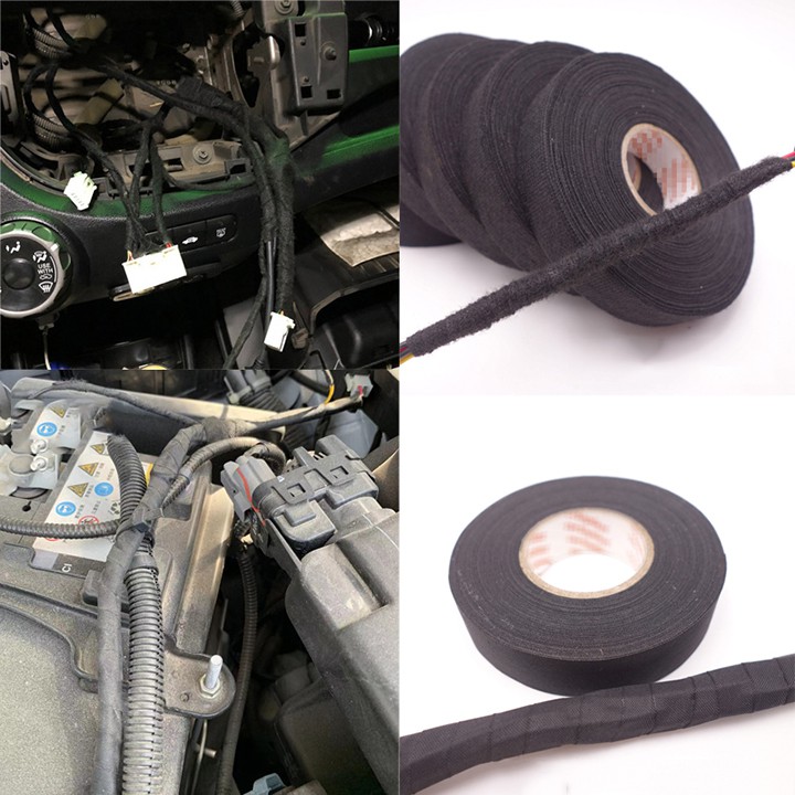 Băng keo vải chịu nhiệt Certoplast chuyên dùng để quấn bảo vệ dây điện xe ô tô