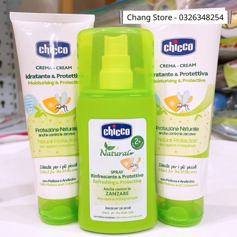 Kem Đa Năng Chống Muỗi Chicco 100ml Cho Bé