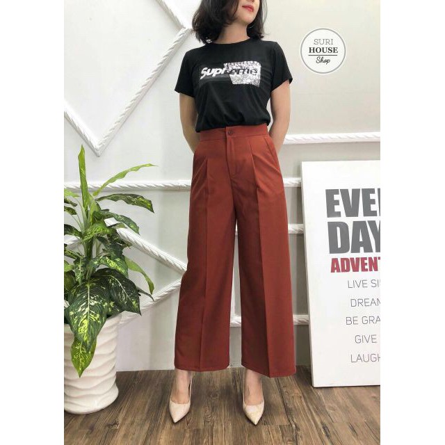 Quần tây ống rộng Culottes OR12