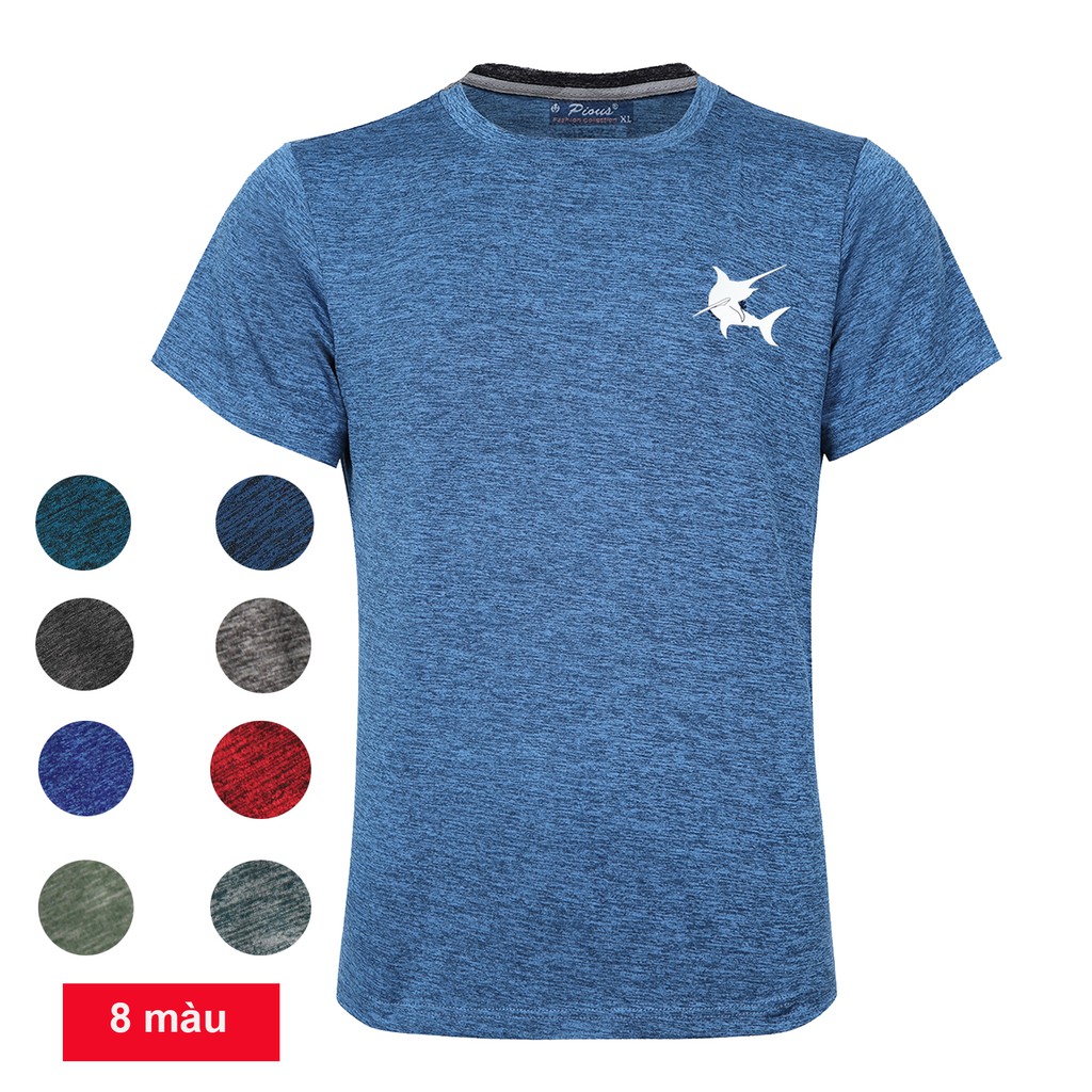 Áo thun nam cổ tròn cao cấp ngắn tay pious AT8001
