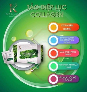 Tảo Diệp Lục Collagen