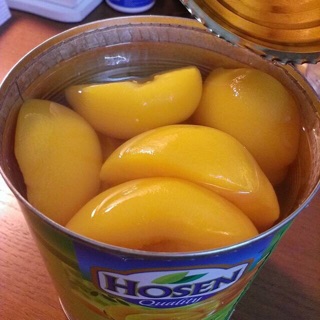 Đào ngâm hộp 820g