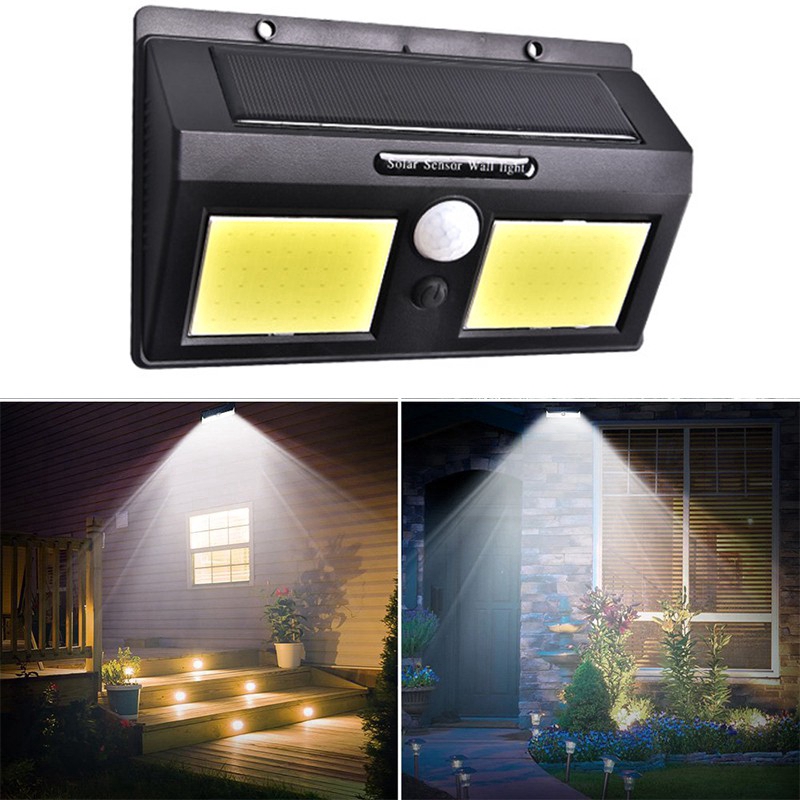 Đèn LED cảm biến chuyển động dùng năng lượng mặt trời