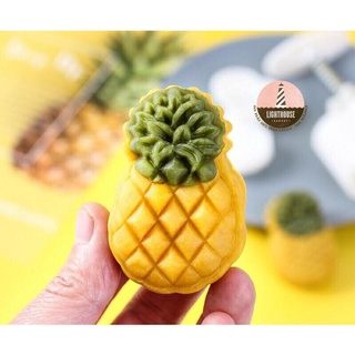 Khuôn bánh dứa lò xo 2 mặt 75gr