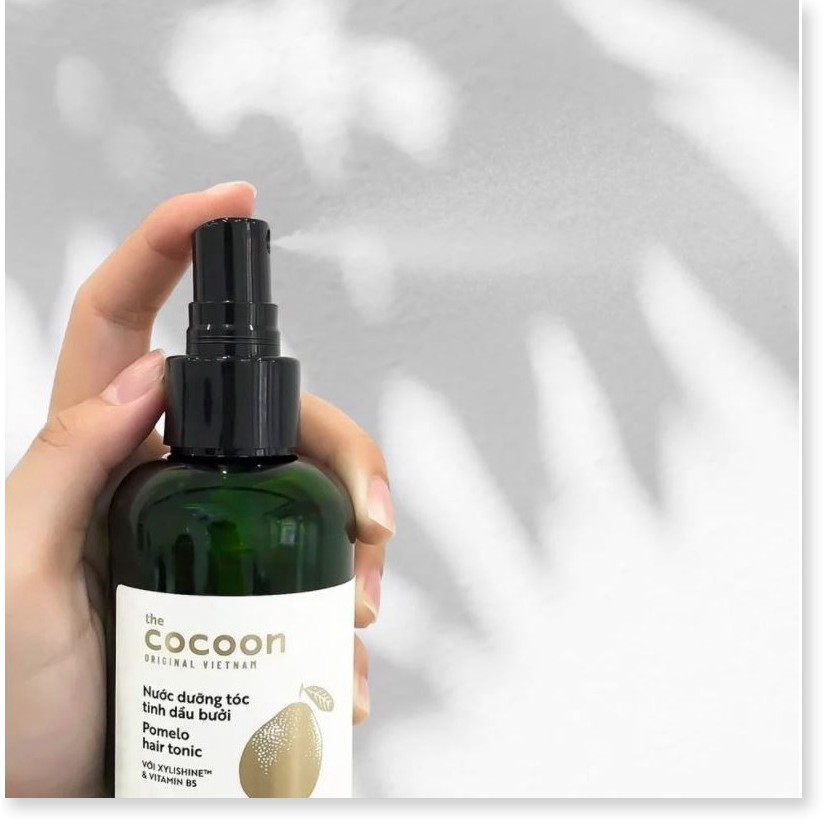 [Mã giảm giá] Nước Dưỡng Tóc Giảm Gãy Rụng Và Làm Mềm Tóc Tinh Dầu Bưởi The Cocoon Pomelo Hair Tonic 140ml