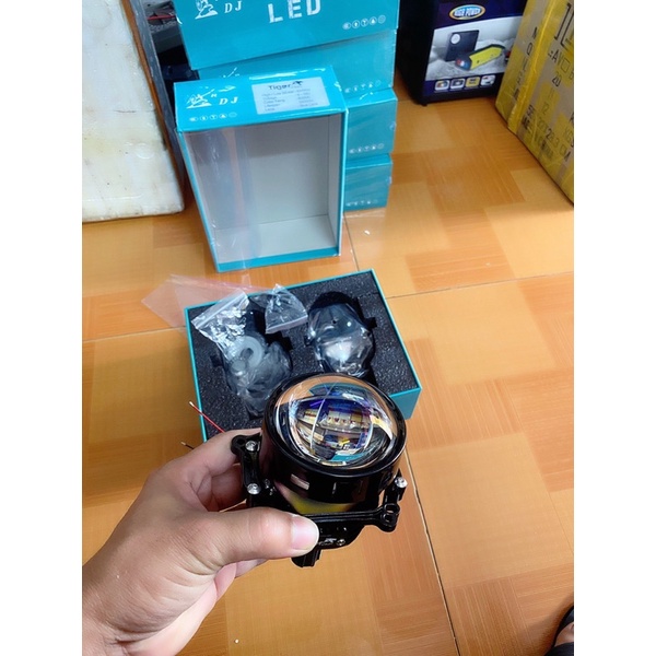 Bi Tiger Led 3.0 lắp đèn pha, cốt xe ô tô chân zin H4