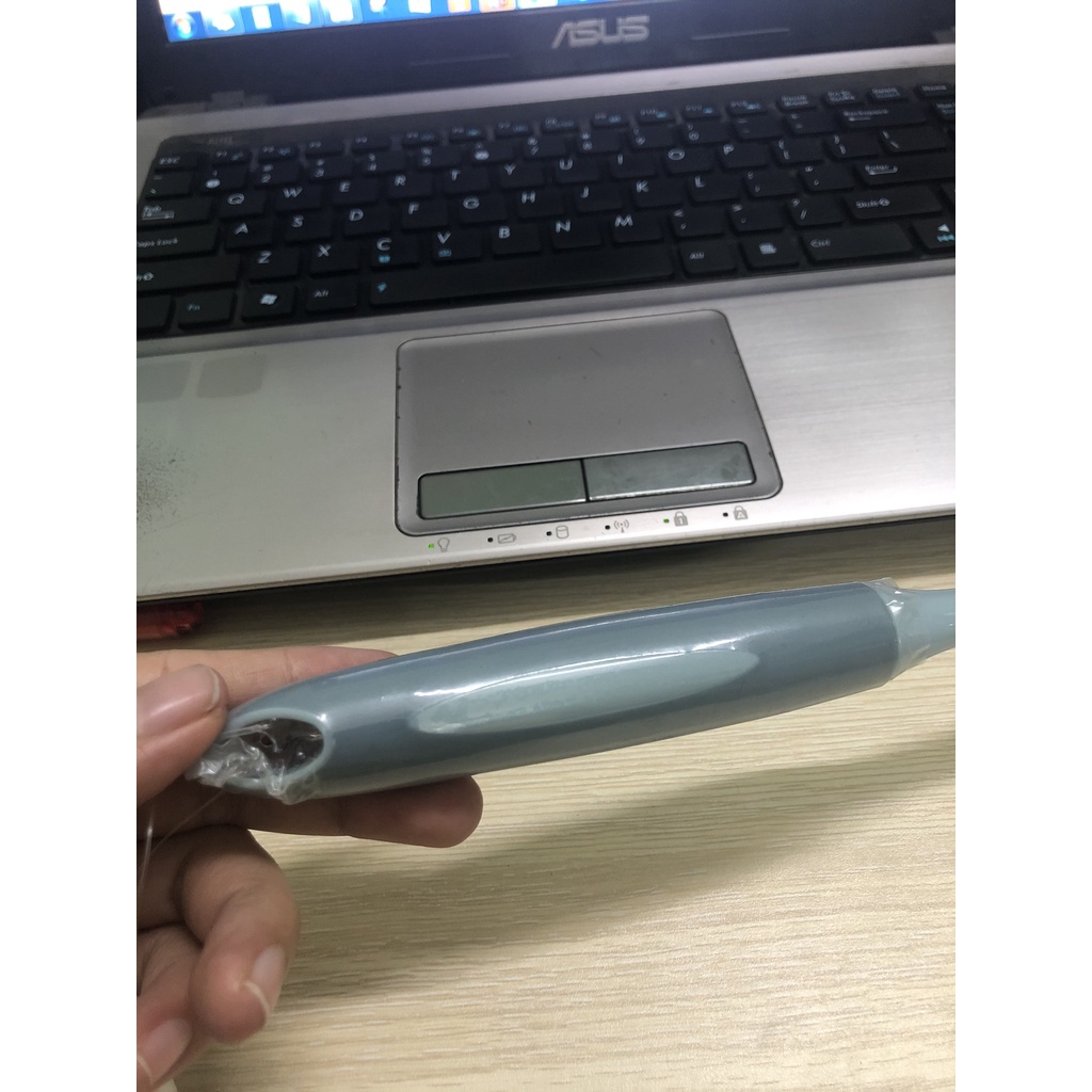 Cây cọ rửa bình Lock&Lock ETM117 300x46x43mm màu xanh - BABYHOPSG