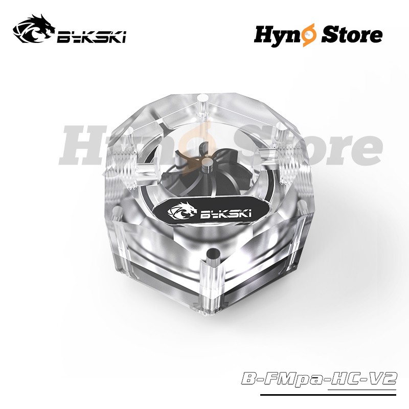 Chong chóng Hexagon Bykski V2 led ARGB sync main Tản nhiệt nước custom - Hyno Store