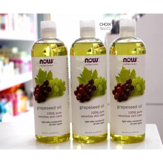Dầu hạt nho Now Foods (dầu nho, oil hạt nho, grapeseed oil now)