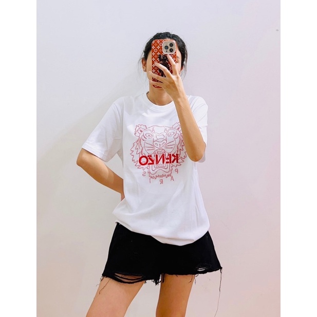 ÁO HIỆU LOGO THÊU HỔ FORM UNISEX