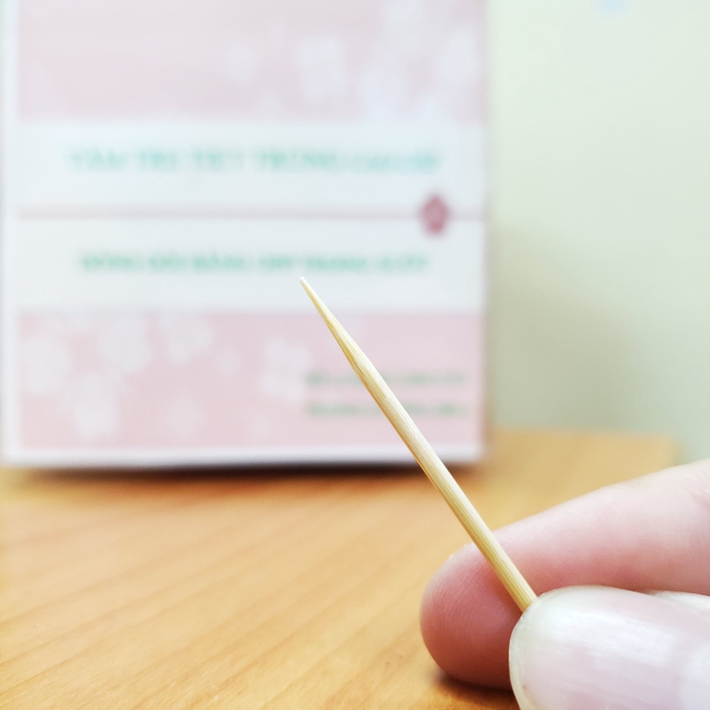 Hộp Tăm Tre Cao Cấp Tiệt Trùng An Toàn Không Hóa Chất