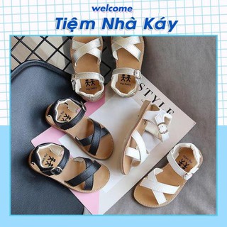 [Giảm giá sốc] - Sandal bé gái - Dép quai hậu cho bé gái chính hãng MG baby da mềm hàng full box