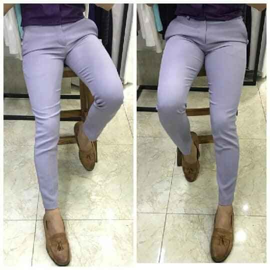 Quần Âu Nam, Quần Tây Nam KIZAWA Cao Cấp Hàn Quốc Màu Ghi Dáng Ôm, Chất Vải Chuẩn Vải Lụa Co Giãn Không Nhăn | BigBuy360 - bigbuy360.vn