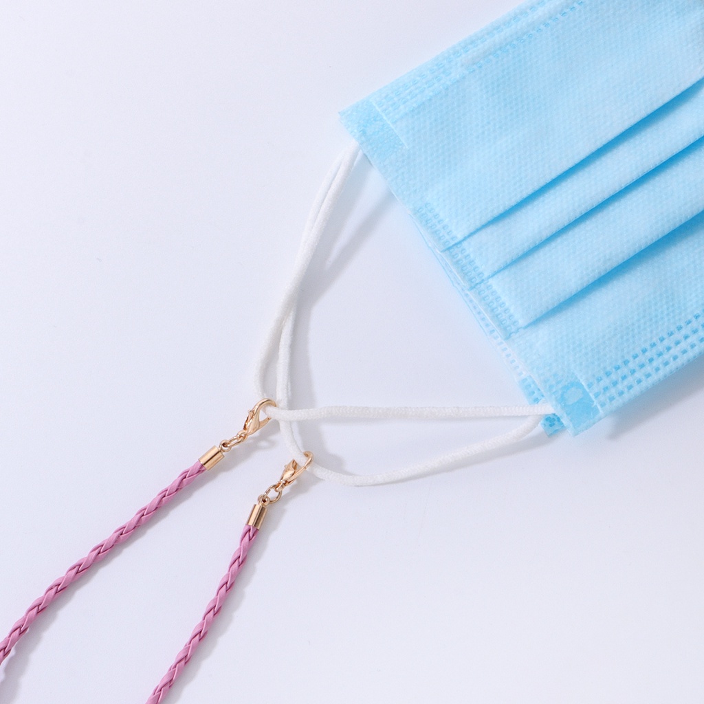 Dây Da Bện Đeo Mắt Kính Đa Năng Thời Trang Cá Tính Cho Nữ