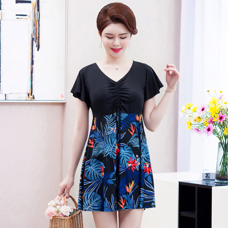 Bộ Đồ Bơi Dáng Rộng Thiết Kế Trẻ Trung Cho Phụ Nữ Trung Niên | BigBuy360 - bigbuy360.vn
