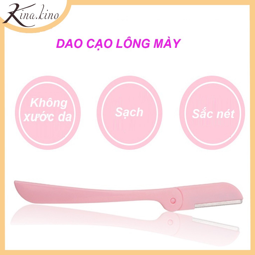 Combo 4 món vẽ lông mày - 24 khuôn giấy vẽ chân mày - bột tán chân mày - dạo cạo- khuôn nhựa 8 dáng mới nhất 2020