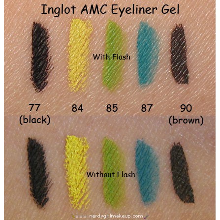 Gel kẻ mắt Inglot AMC Eyeliner Gel
