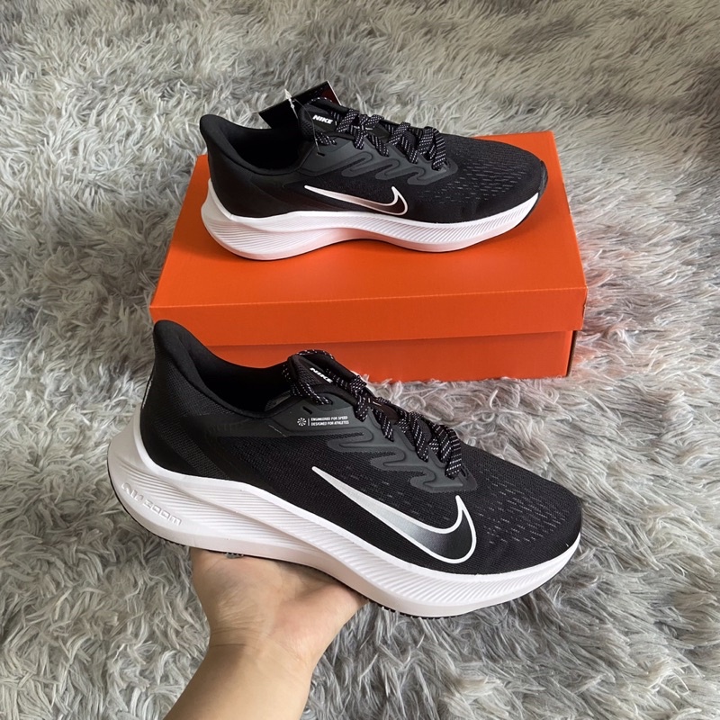 Giày thể thao nữ Nike Winflo 7 màu đen - Hàng Chính Hãng