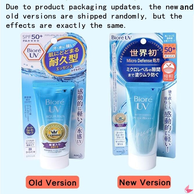 (hàng Mới Về) Gel Chống Nắng Biore Uv Aqua Rich Watery Spf 50 + Pa + + + + (bpom)