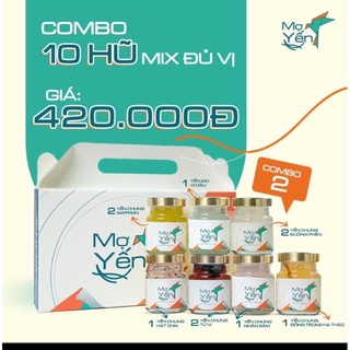 MỢ YẾN - COMBO MIX 10 hủ đủ vị
