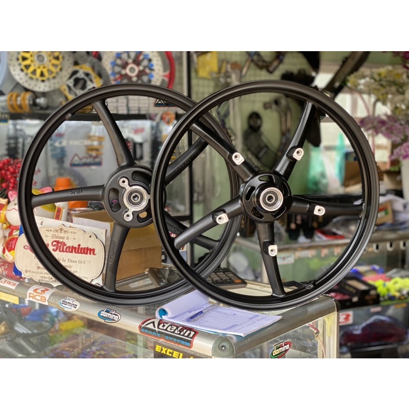 Mâm 5 cây satria raider fi xmode bảng 1.4 1.6