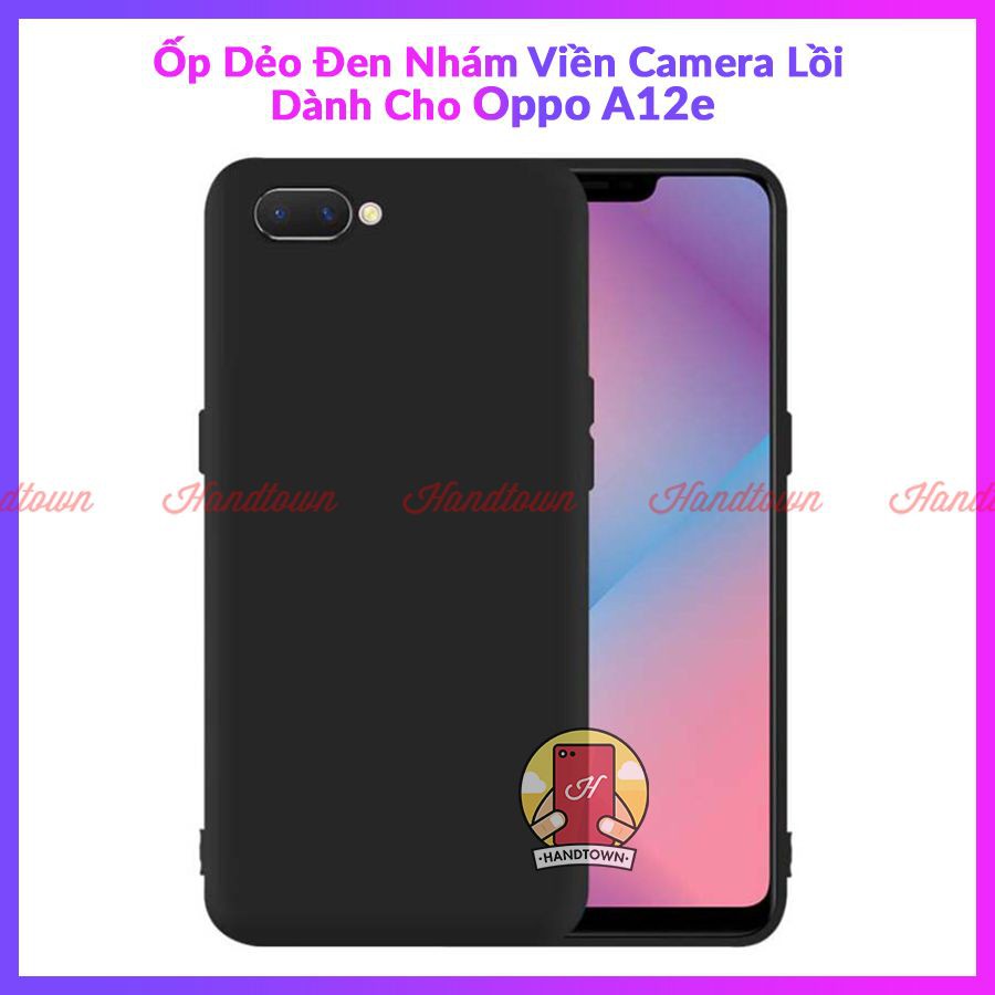 Ốp lưng Samsung Galaxy A12e dẻo đen chống ố, bảo vệ máy