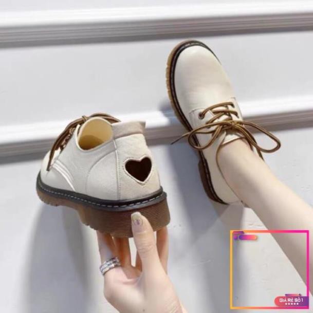 Giày oxford VINTAGE trái tim đế vuông mũi tròn có dây buộc ( HÀNG SẴN CÓ ẢNH THẬT Ở CUỐI) -v01 | BigBuy360 - bigbuy360.vn