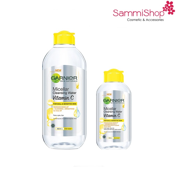 Garnier Nước tẩy trang Micellar Cleansing Water Vitamin C