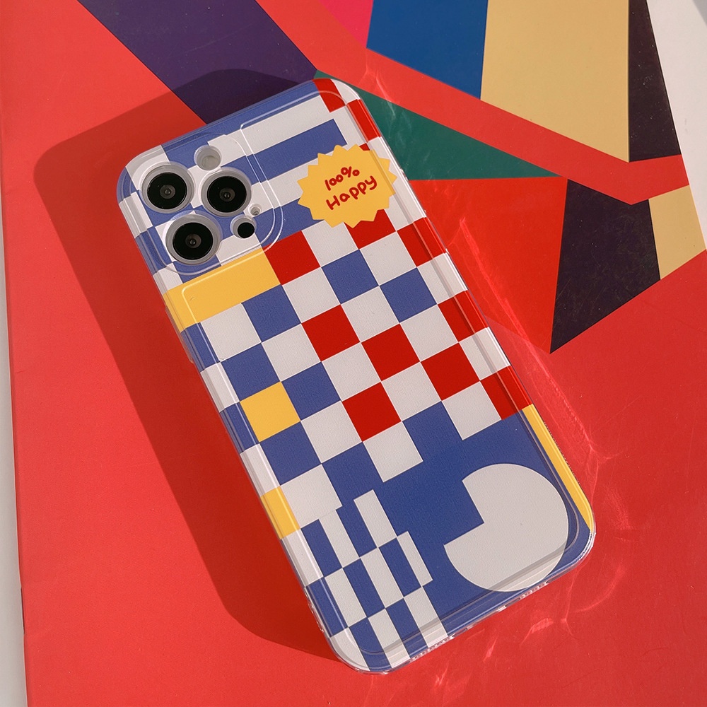 ốp iphone 11 Ốp điện thoại tpu kẻ ô vuông cho iPhone 11 pro max x xr xs max 7 8 plus se 2020 12 pro max 12 mini 13 pro max 13 mini
