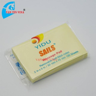 Combo 12 xấp giấy ghi chú 2x3 in YIDU