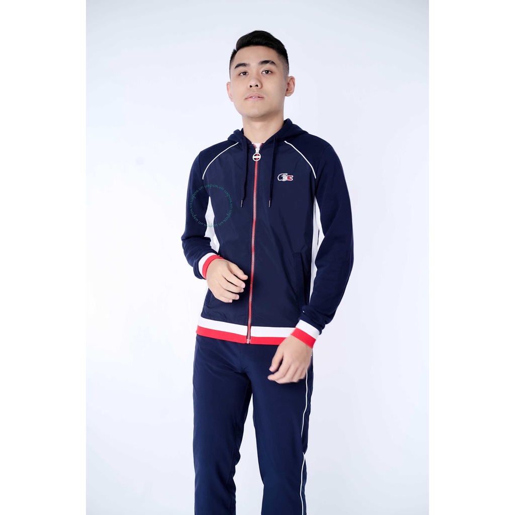 Áo gió Lacoste French Sporting Spirit Edition Zippered Fleece Jacket