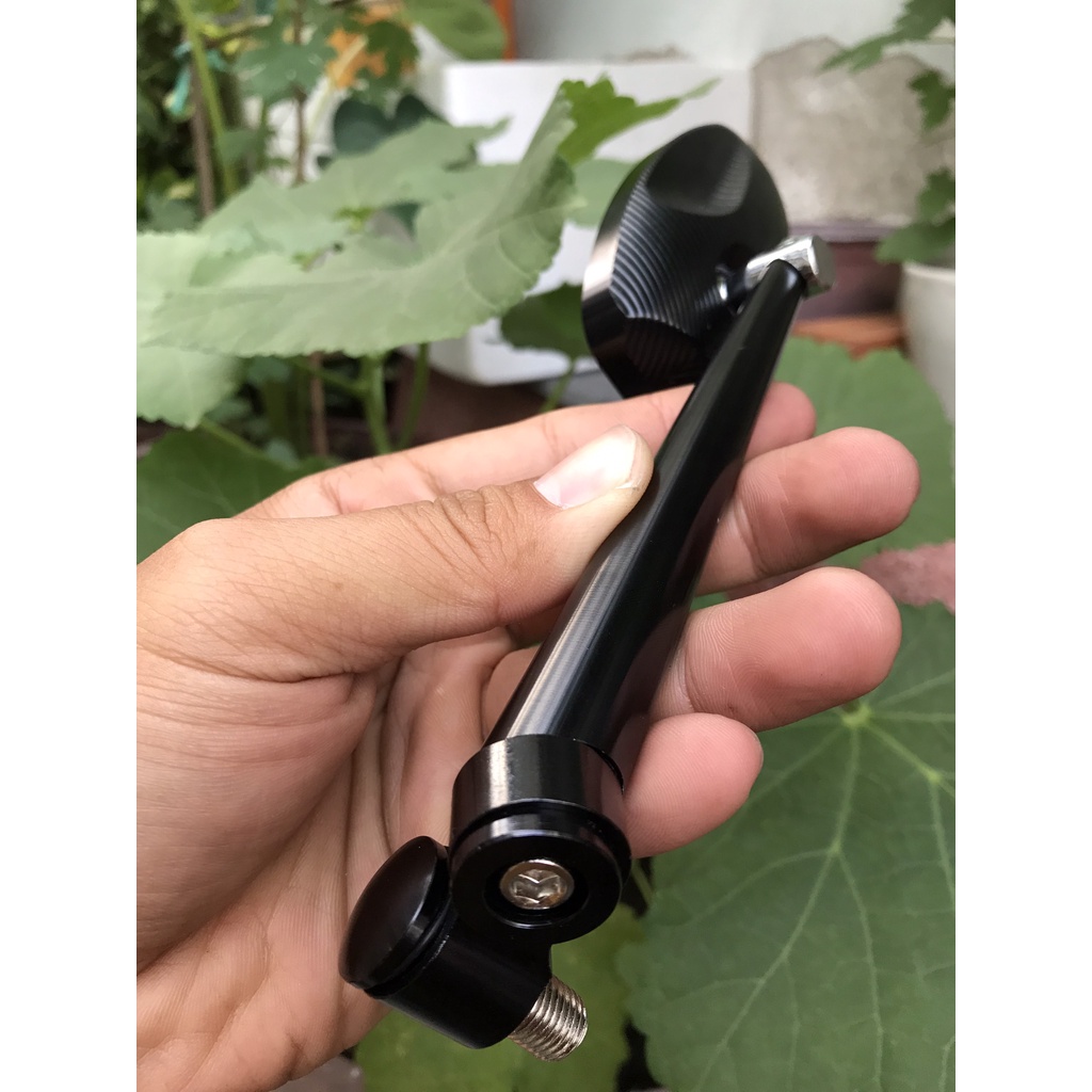 Kính rizoma, kính sò RIZOMA màu đen lắp vario vision sh150 air blade sonic satria exciter - phụ kiện xe máy