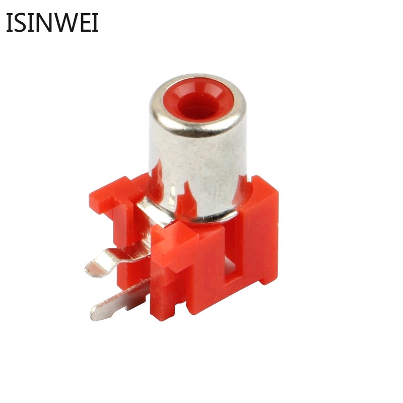 5 giắc âm thanh video AV-8.4-5 2Pin RCA 90 độ tiện dụng