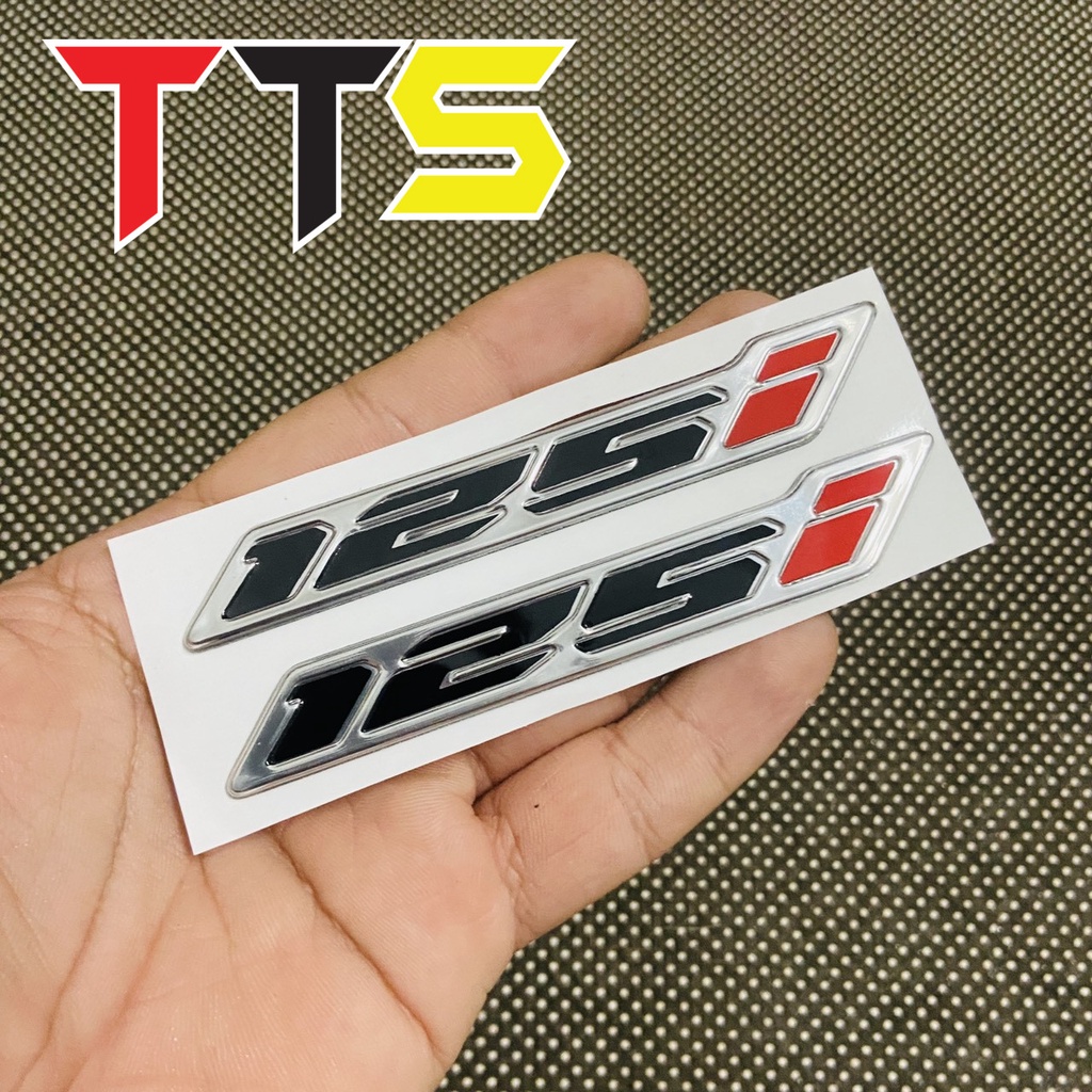 ( Hàng siêu cấp ) Tem chữ dán VARIO kèm số 125i, số 150i chất liệu nhựa cứng chống nước