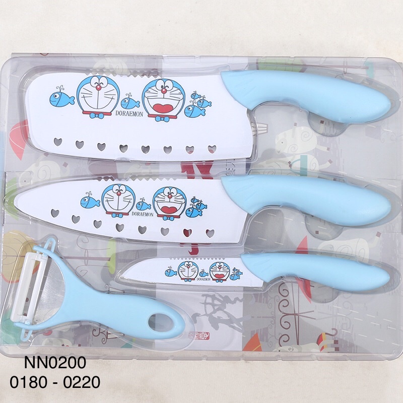 🔆BỘ DAO 4 MÓN DORAEMON🔆