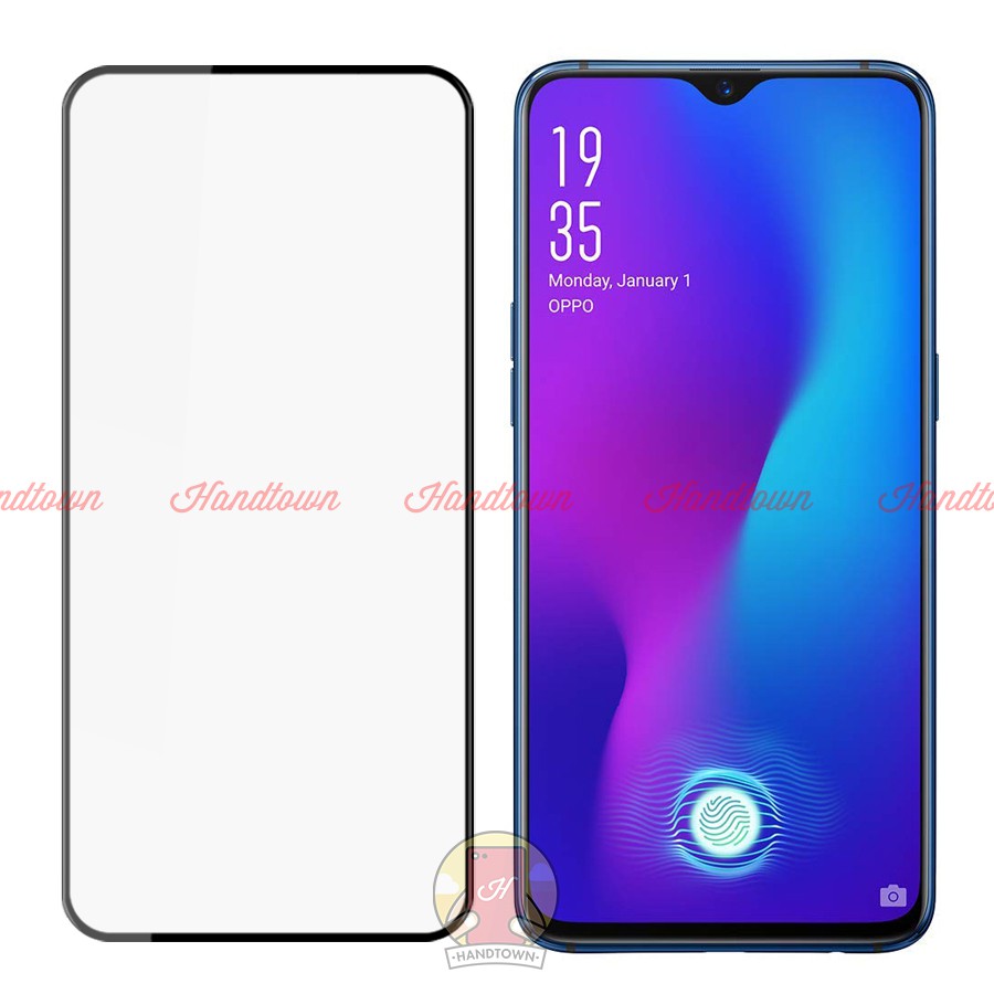 Cường Lực Viền Mỏng Dành Cho Oppo K1 / Reno A / R15X / R17 Không Lấn Màn