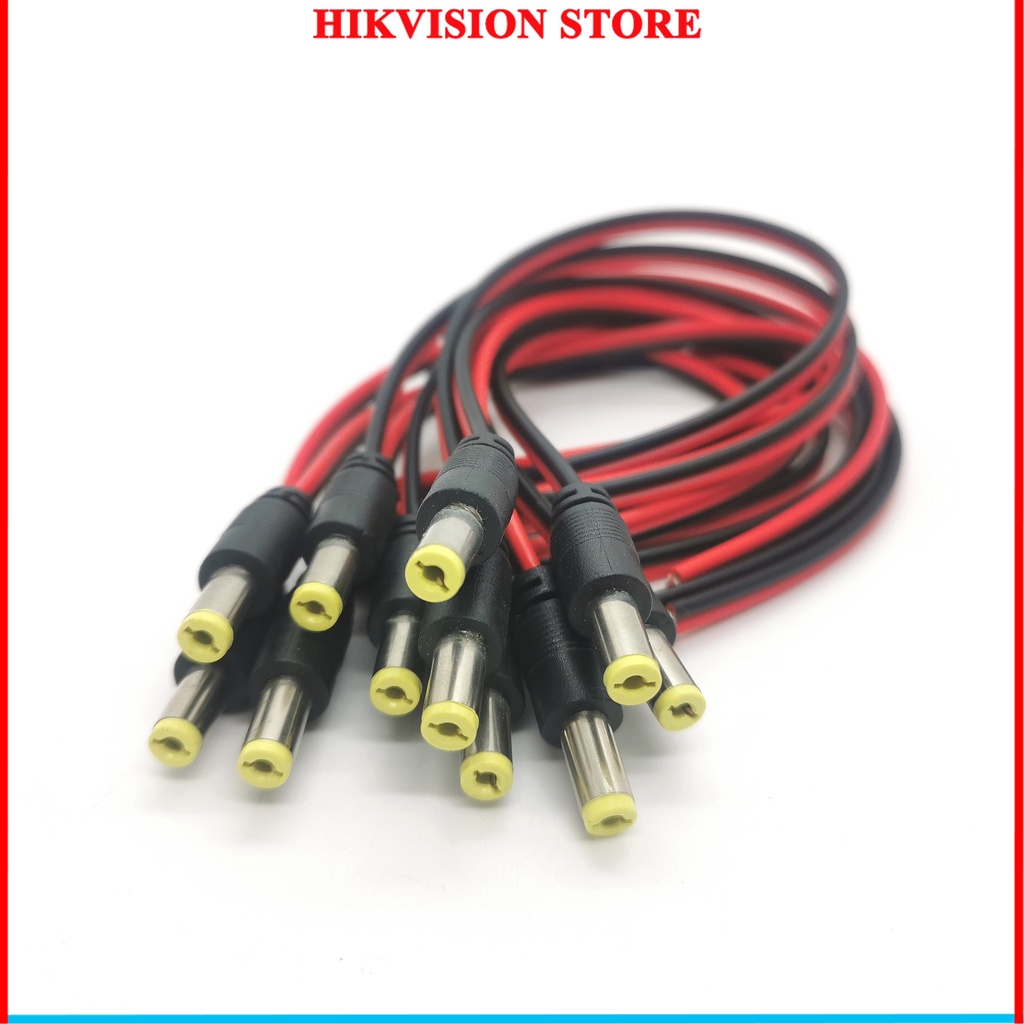 [Combo] 100c Dây nguồn DC camera, jack nguồn camera