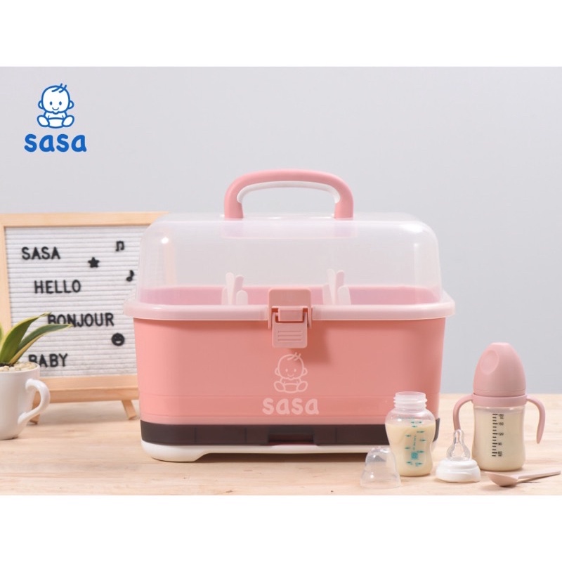 Úp Bình Sữa Cao Cấp có nắp đậy Sasa | SuPin