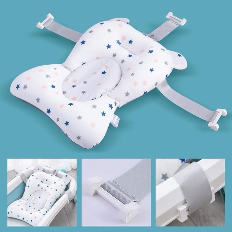 Đệm Lót Bồn Tắm Chống Trượt Mềm Mại An Toàn Cho Bé Sơ Sinh