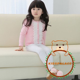 Áo KhoáC Len Lông Cho Bé GáI (2-7 TuổI)